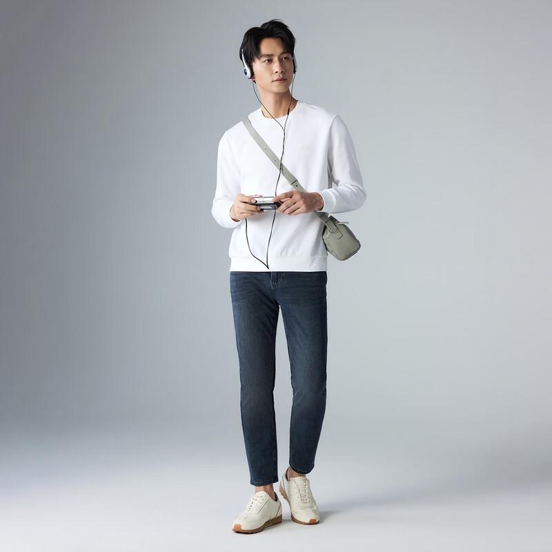 LILANZ Men's Slim Fit Cropped Jeans