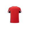 Under Armour Minimalistisches Logo-Print T-Shirt für den täglichen Gebrauch, Laufen, Fitness, Radfahren, Unisex-Oberteile, Rot 24500504-600
