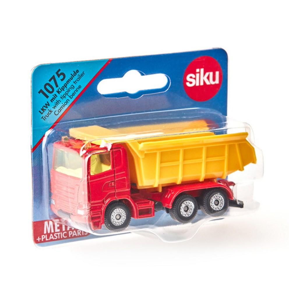 Siku SK1075 Diecast Miniature Dump Truck - German Construction Toy Gift