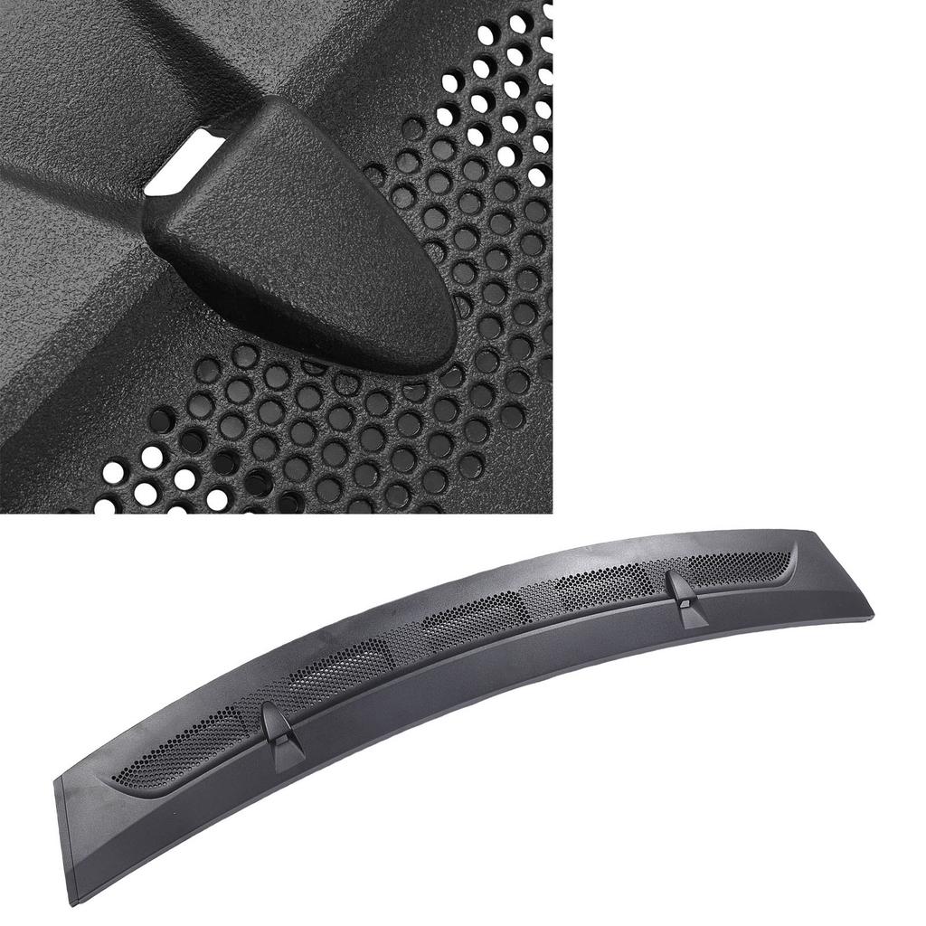 Hood Middle Vent Grille Trim Hood Vent Grille Cover Anti Fade ABS A1698360018 Easy Installation  Proof for Car