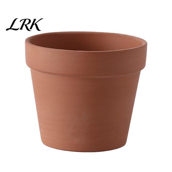 Terracotta Flowerpot Flowerpot, Clay Plant Pot with Drainage Hole, Porous Indoor Outdoor Planter for Plants Succulents Cacti Herbs Crack Resistant