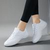 Competitive Aerobics Shoes White Fitness Shoes Sports Cheerleading Shoes Children's Training Competition Shoes Size 28-44