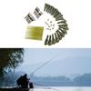 50pcs Anti Entanglement Sleeves Leads Clip Fast Change Swivels Tail Rubber Fishing Tackle Fishing Gear Accessories