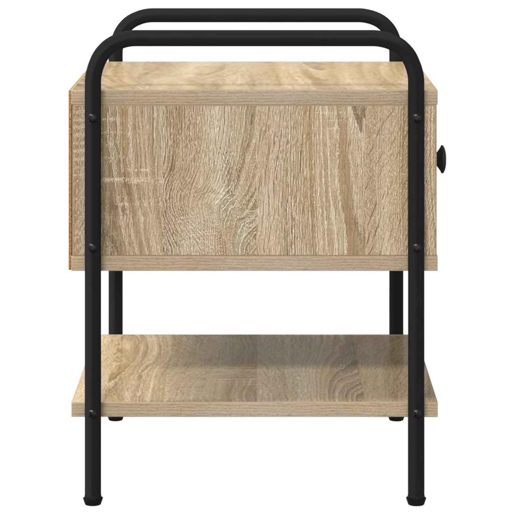 Nightstand Sonoma Oak 35 X 36.5 X 47 Cm Engineered Wood