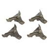 4Pcs Jewelry Box Feet Tiger Feet Shape Zinc Alloy Sturdy Rustproof Corrosion Resistant Vintage Style Jewelry Box Legs