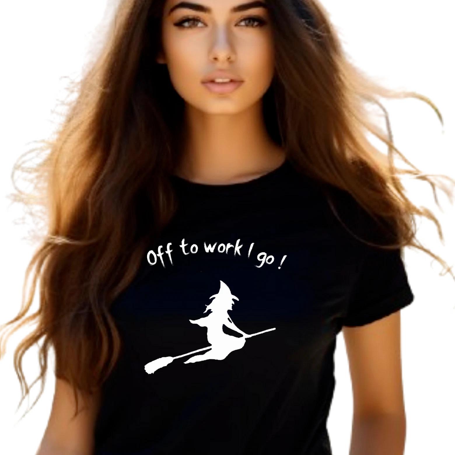 Witchy T-T-Shirt, Halloween Tee T-Shirt, Graphic Witch Top, Unisex Softstyle Tee, XL