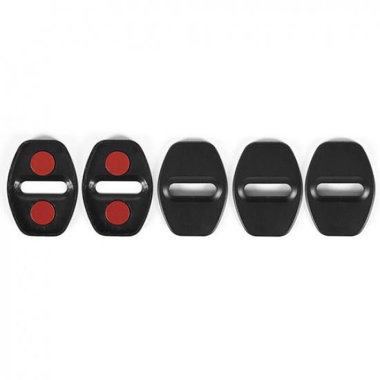 Door Lock Protector Cover Buckle Trim 5Pc For 2021+ Ford Bronco F150 Accessories