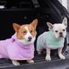 High Absorbent Cat Bathrobe for Dog Pet Bath Towel Quick Dry Bath Coat Soft Bath Robe for Medium Large Dogs Pet Clothes