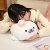 Seal Adorable Plush Toy Soft Cartoon Seal Plushie Stuffed Pillow Marine Animals Cute Kawaii Sleep Hug Pillow Birthday Gift Home Decor