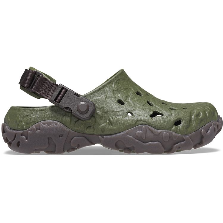 Crocs All Terrain Atlas Clog Army Green Espresso 208391‑32C