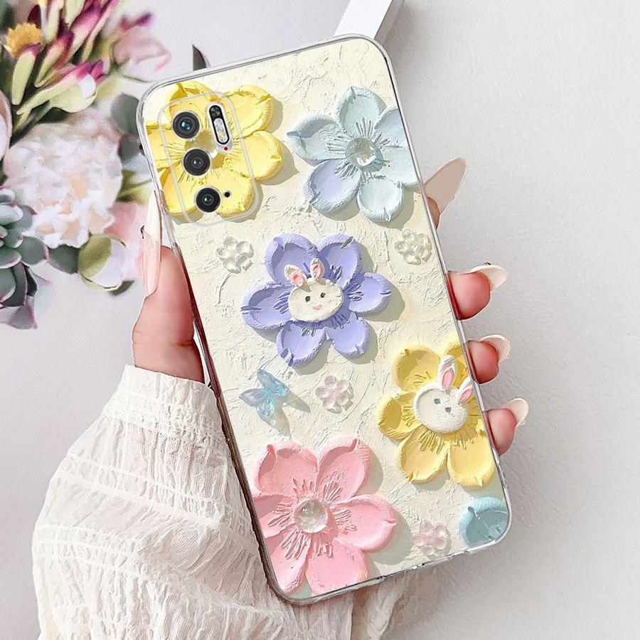 For Xiaomi Poco M3 Pro Case Xiaomi Redmi Note 10 5G Phone Case TPU Soft Silicone Protective Cover for Xiaomi PocoM3 M 3Pro Shell