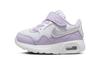 Air Max SC Klettverschluss Niedrig geschnitten Sport Freizeitschuhe Silber Lila Kleinkind und Kleinkind CZ5361-113