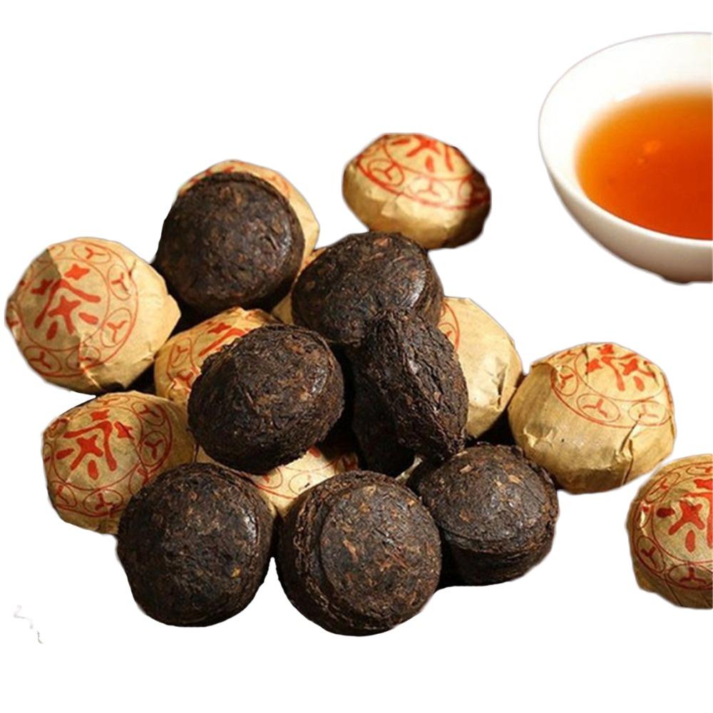 Menghai 250g Puer Tea Broken Tuo Mini Cakes Yunnan Cooked Hand Made Ripe Pu Erh