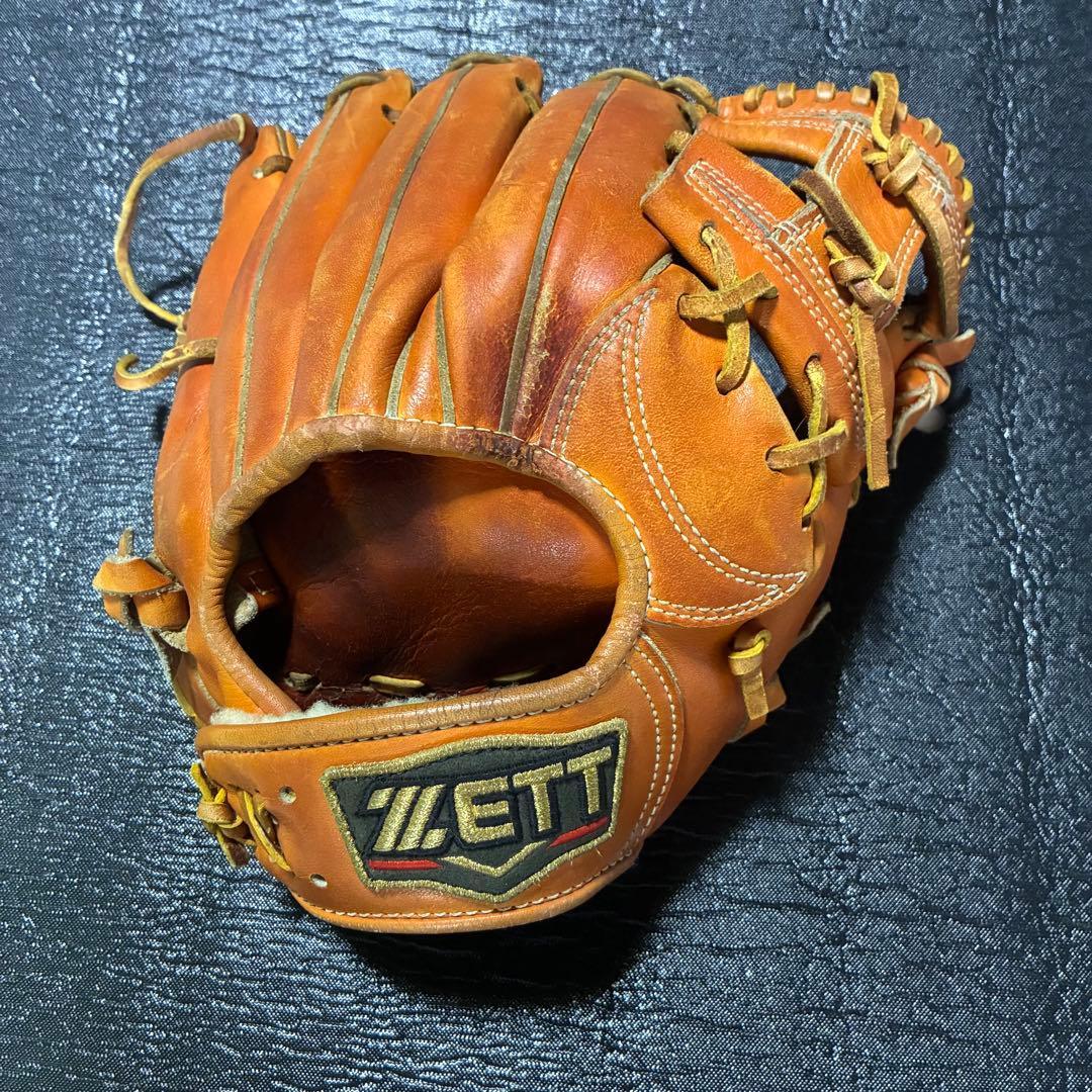 Used ZETT hardball for infielders order Imamiya type