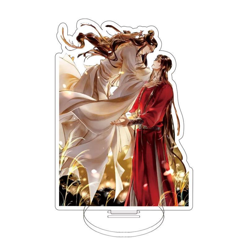 Anime Tian Guan Ci Fu Heaven Official's Blessing Hua Cheng Xie Lian Cosplay Acrylic Figure Stand Standing Plate Accessories Gift