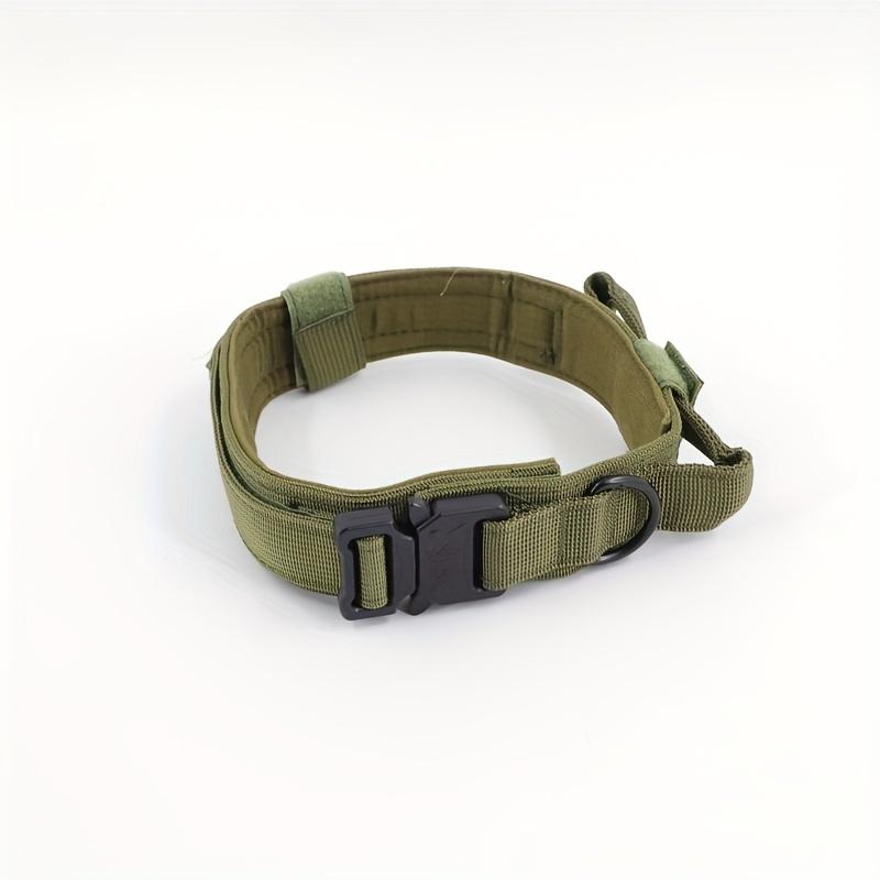 Tactical Dog Collar, Pet Dog Collar, Military Dog Collar Adjustable Dog Training Collar With Quick-release Buckle
