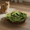 Felt Feline Maze Toy Mental Stimulation Interactive Maze Toy Feline Challenge Box Boredom Relief for Indoor Cats