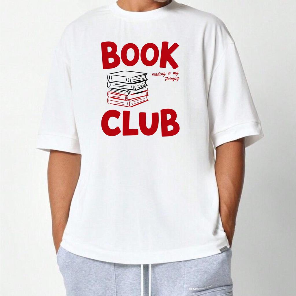 Reading Is My Therapy T-Shirt Librarian, Reading, Teacher Black XXL Unisex Novelty Gift T-Top