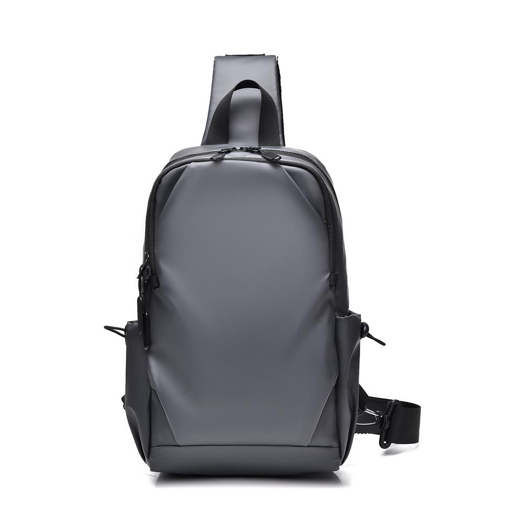 Autumn Men's Breast Bag Korean Style Cool One-shoulder Crossbody Bag Multifunctional Casual and Fashionable Breast Bag Waist Bag