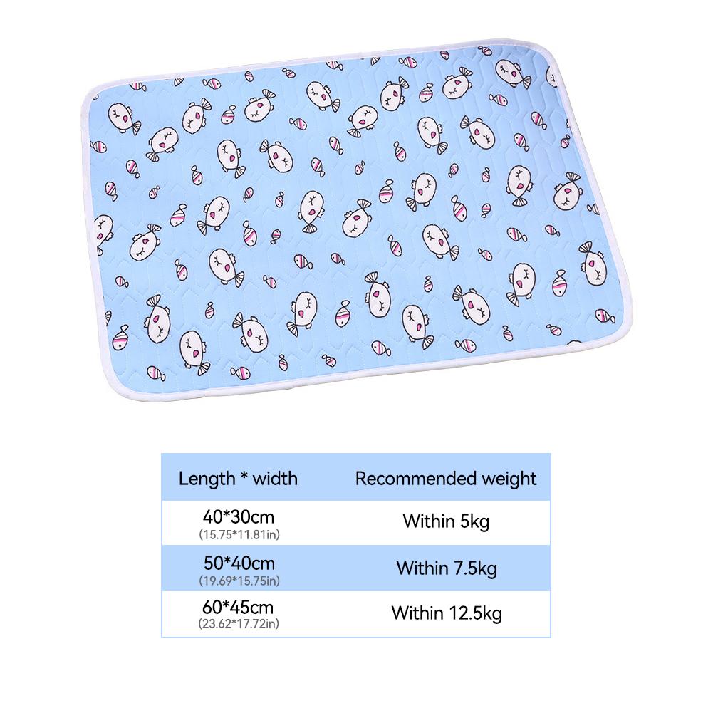 Esterilla transpirable de verano para perros, almohadilla refrescante de verano para perros, esterilla de sofá para gatos, almohadilla transpirable para mascotas pequeñas, medianas y grandes.