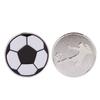 1PC Soccer Flip Coin Football Judge Referee Toss Coin Tool with Plastic Case