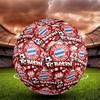 FC Bayern Druckgröße 5 Fußball, Standard-Matchball für Sportspiele und Teamtraining, Ideales Geschenk für Fußballfans