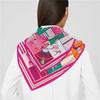 90X90Cm New Design Horse Universe Printed Twill Silk Scarf Square Scarves Lady Wraps Kerchief Woman Neck Shawl Wraps