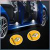 2Pcs LED Car Door Ghost Shadow Projector Light Wireless Auto Welcome Logo Lamp for Renault Dacia DUSTER Megane 2 3 Clio 4 Captur Kadjar Fluence