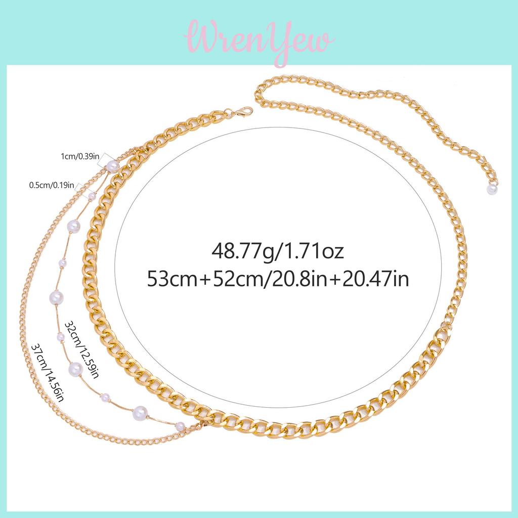 Fashion Multilayer Metal Body Chain For Women With Lobster Clasp Summer Accessory