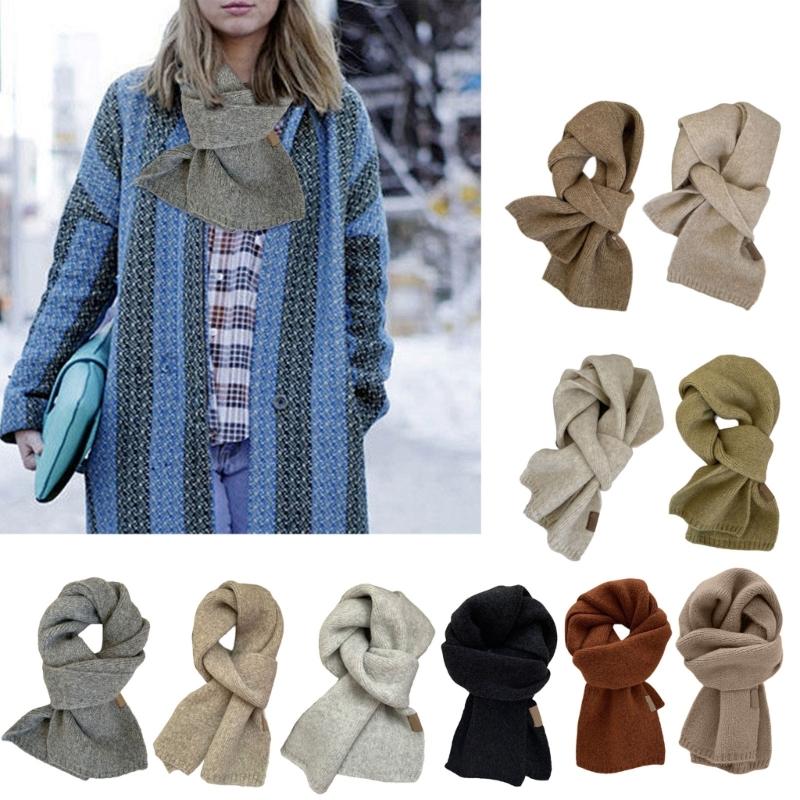 Korean Scarf Lightweight Warm Winter Wear Neck Wrap For Women Men