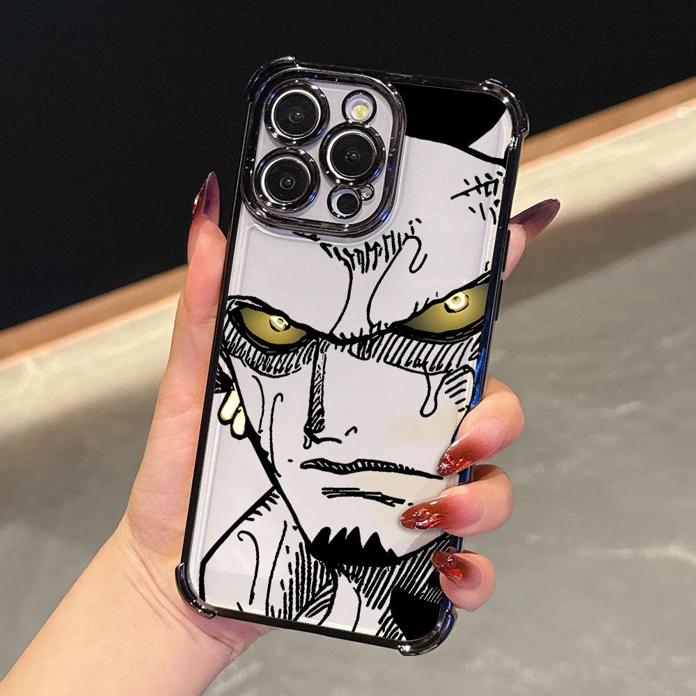 One Anime Piece Characters Soft Funda For iPhone 17 Pro 16 15 14 13 12 11 Pro Max Case 17 Plus 17E 16E 17Air Silicon Phone Cover