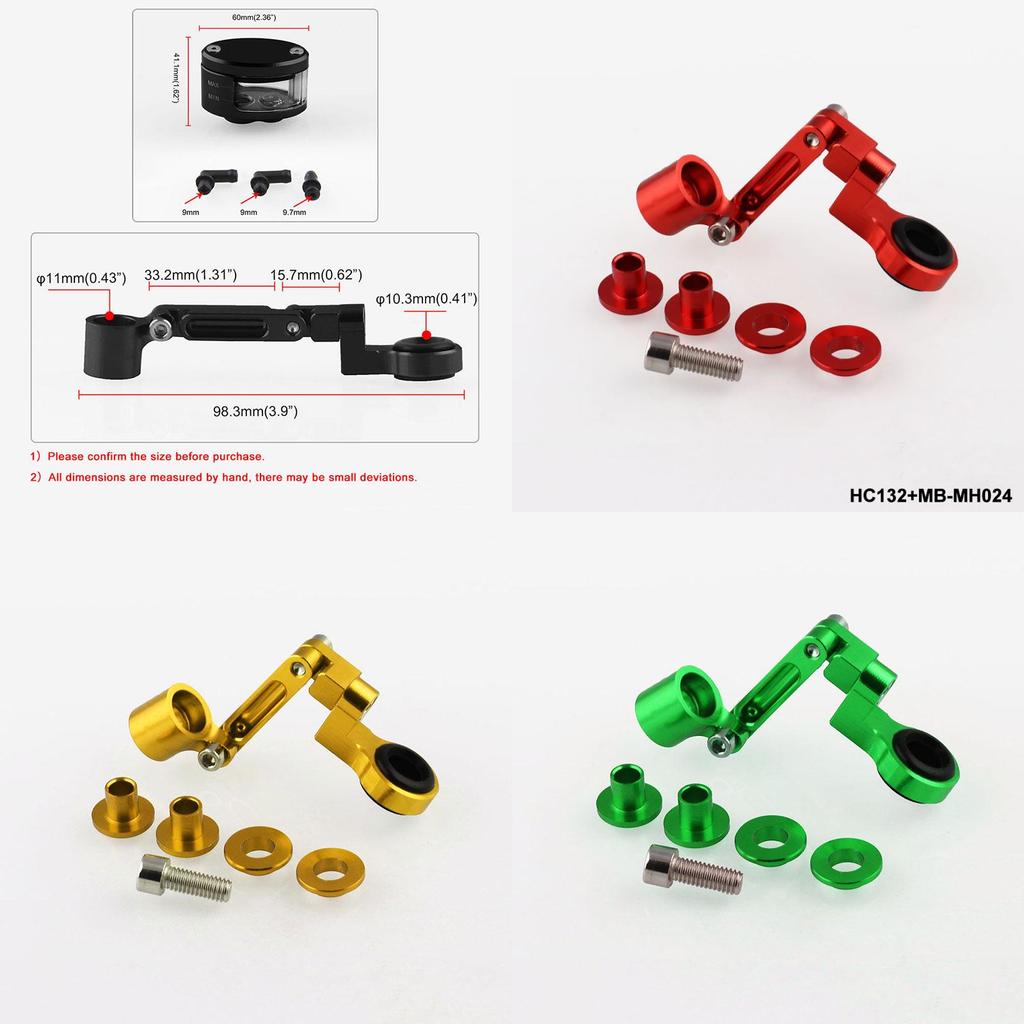 Cnc Brake Clutch Master Cylinder Fluid Reservoir Motorcycle Cup