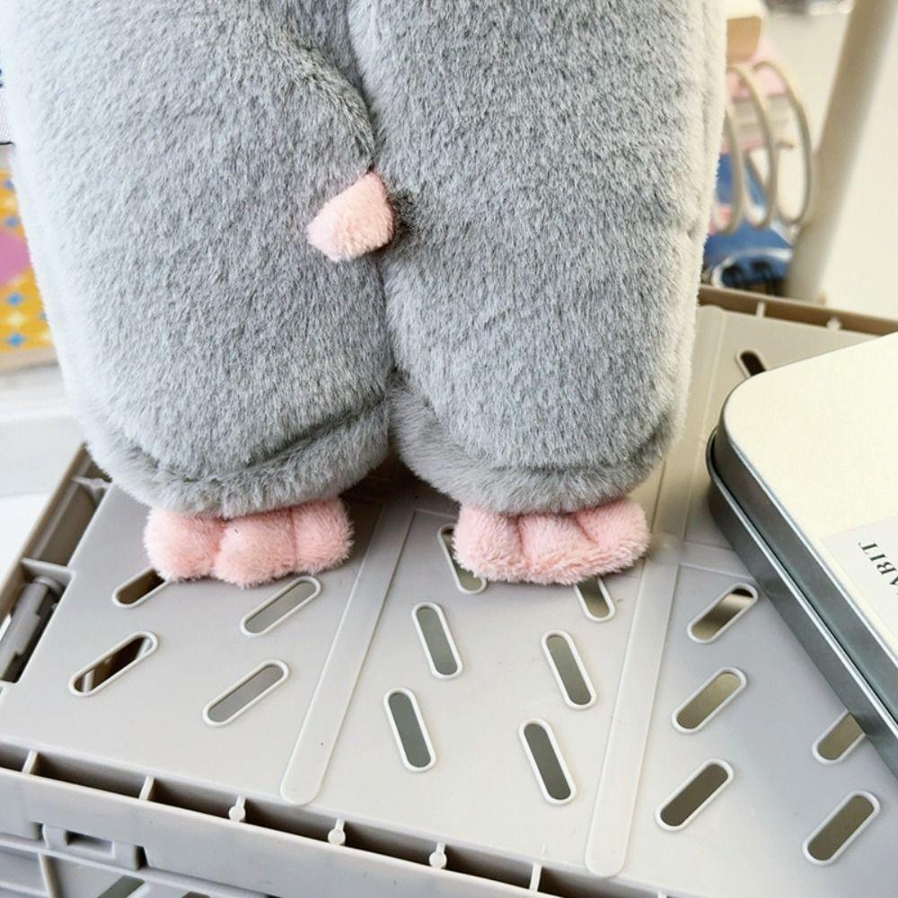 Plush Stationery Storage Bag 3D Stationery Case Durable Mole Pencil Case  Middle School Student