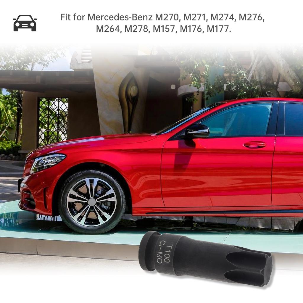 T100 Star Bit Hex Socket Sleeve Adapter Lengthening Camshaft Screw Removal for M270 M271 M274