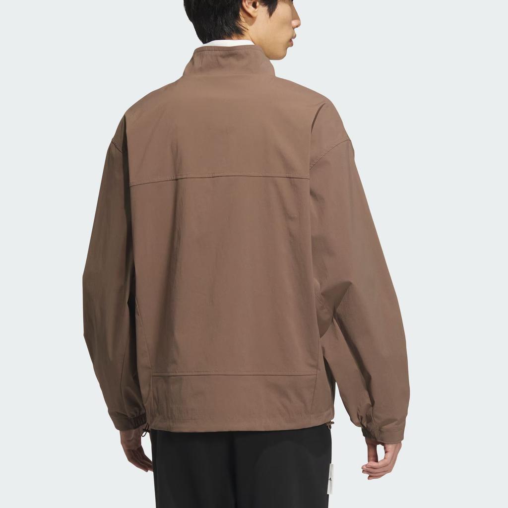 adidas Woven Jacket Jackets & Coats Men's Stratum Dark Earthy Brown JM3407