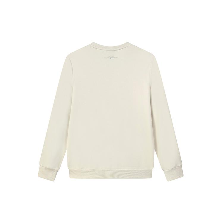 Fila Sweatshirts Men's Lactose Color Crew Neck Moderate Regular F11M138258F-BG