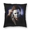 Michael Myers Halloween Film Horror Quadrato Federa Cuscino Arredo Casa Stampa 3D Copricuscino per Divano Federa alla Moda