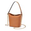 New leather women's chain change bag multi-functional lipstick storage bag creative hand carry mini bucket bag versatile