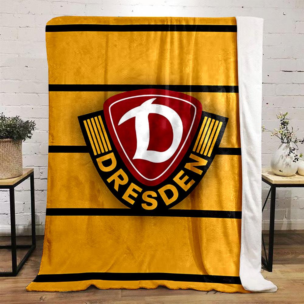Dresden Logo Decke für alle Jahreszeiten Decke Mittagspause Überwurf Geschenk