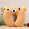 U-Shaped Travel Neck Pillow, Lightweight Airplane Car Pillow for Sleeping, Cartoon Cute Memory Foam Neck Rest for Train Bus