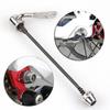 Front Rear Axle 19cm Road Wheel Hub Skewer Wheel Tire Lever Bike Trainer Quick Release Skewer