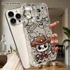 Phone case: 2D flat, suitable for iPhone 18 17 16 15 14 13 Pro protective case, denim kitten, perfect Christmas and Halloween holiday gift