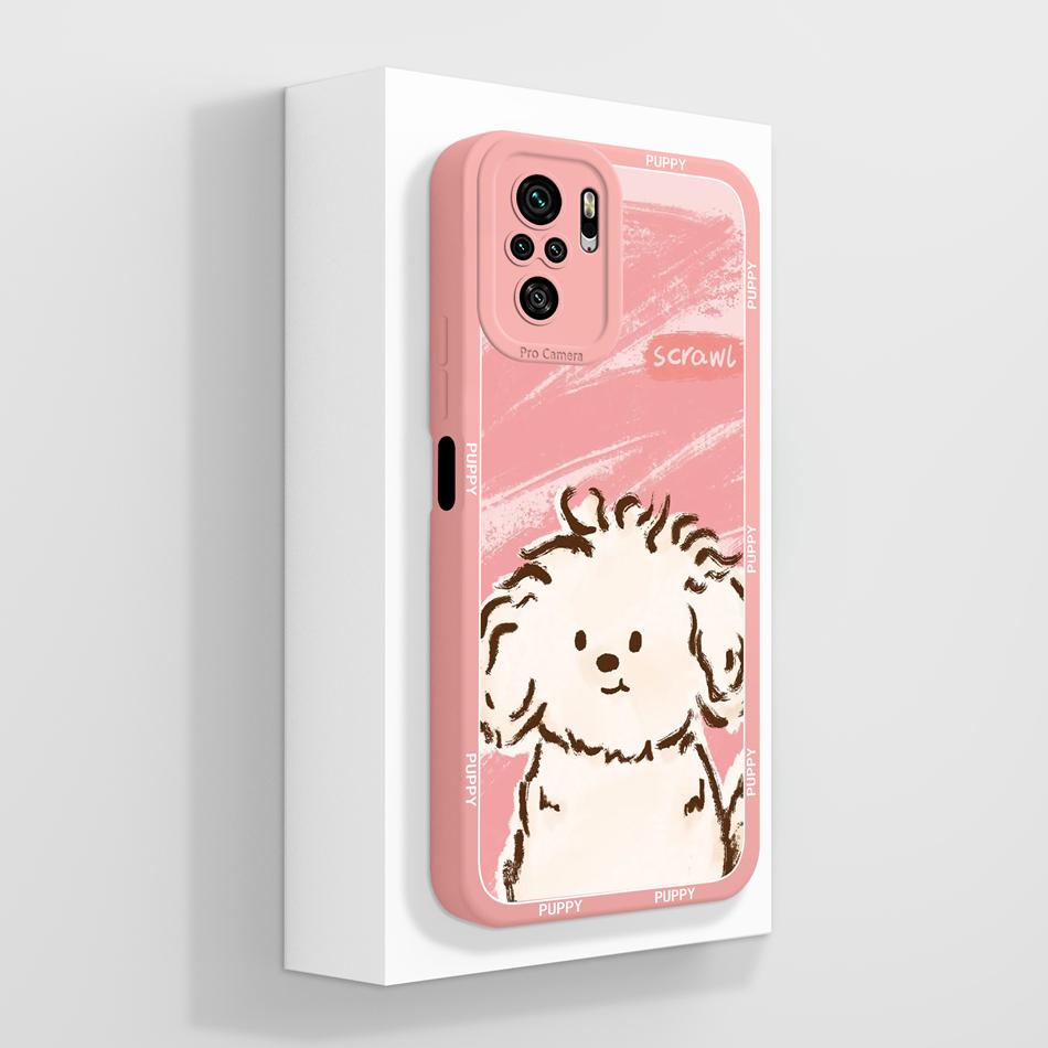For Redmi Note 10 10T 10S Case Fantasy Color Flowers Phone Shell For Xiaomi Redmi Note10 4G 5G Soft Liquid Silicone Back Covers