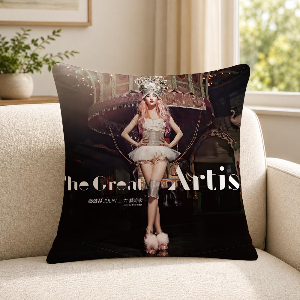 Singer JJOLIN Cushion Cover Soft Short Plush SkinFriendly Cushion Case for MultiScene Use