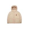 New MLB Down Jackets Unisex Beige Yellow 3ADJEC426-43BGS