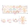 Wall Stickers 99*31CM for Bedroom Living Room for Wall Tile Window Rainbow