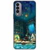 Pentru Wiko T50 Carcasă T 50 4G Huse TPU Silicon Negru Carcasă Lună Înstelată pentru Wiko T50 Carcasă WikoT50 Rezistentă la Șocuri Moale Desene Animate 6.6''