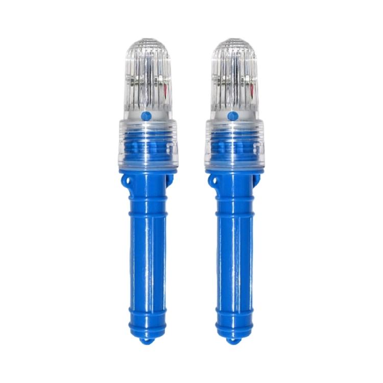2pcs LED Fishing Lamp Boats Lamp Marine Signal Light Positioning Flashing Light Fishing Net Warning Light