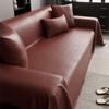 1pcs Simple Solid Color Sofa Mat Waterproof Non-slip Couch Cushion Four Season Universal  Protector Towel Case Home Decor