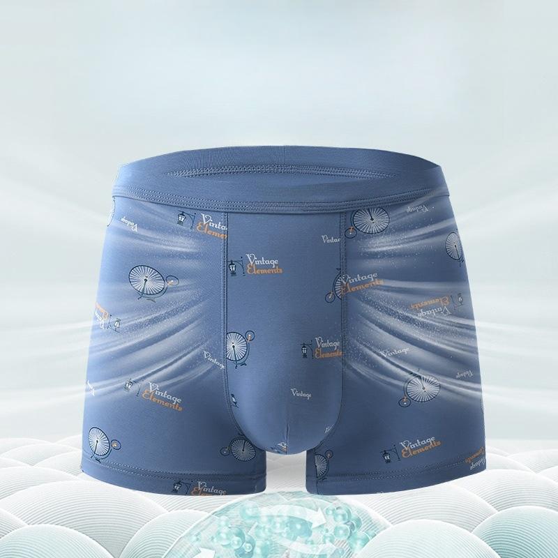 Men's Underwear Modal Breathable Boxers Antibacterial Male Shorts Knickers